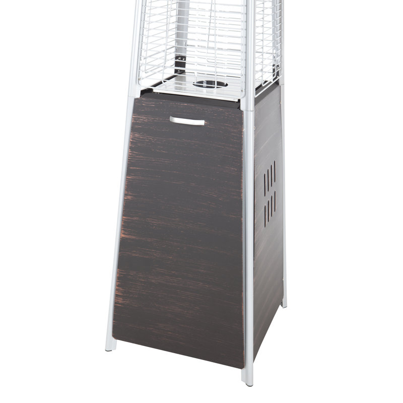 Fire Sense Coronado Pyramid Flame 40,000 BTU Propane Patio Heater